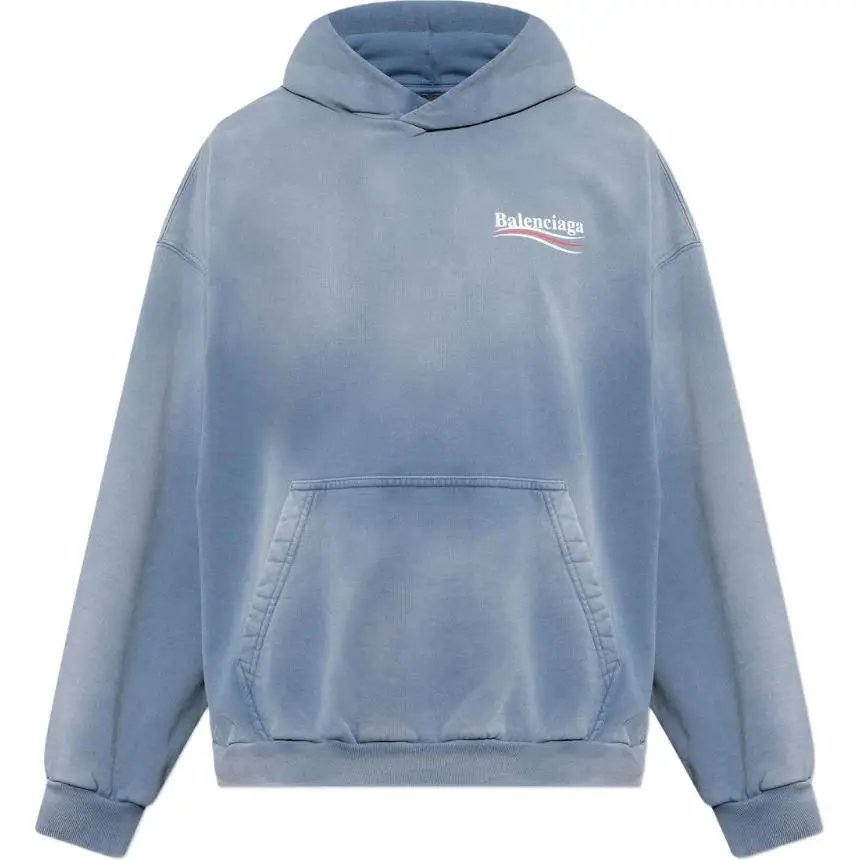 Balenciaga Logo Printed Hoodie
