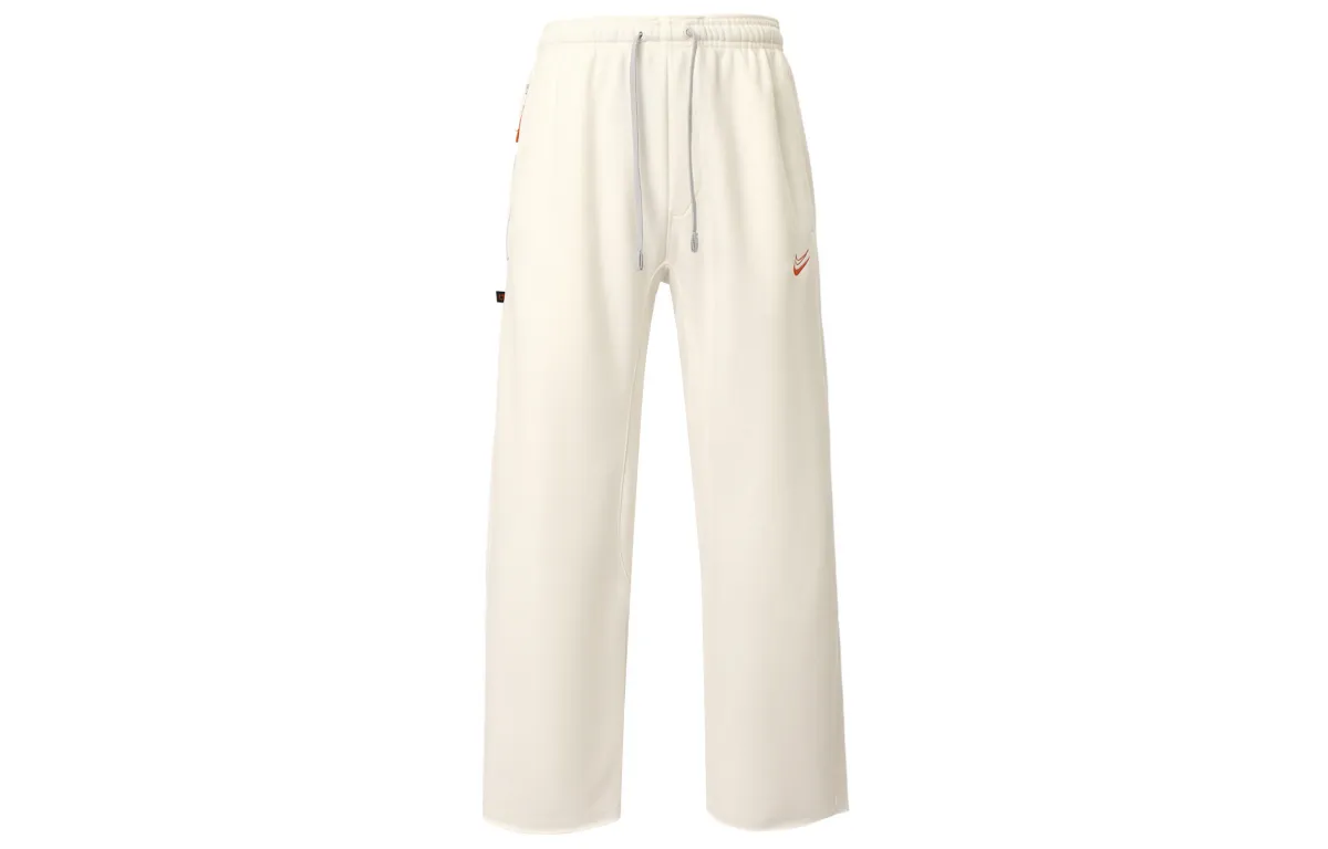 Nike Dri FIT Standard Issue Knitted Sweatpants Men's Ecru