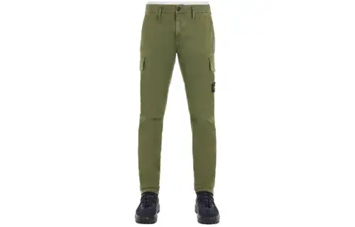 STONE ISLAND Casual Pants Men's Green