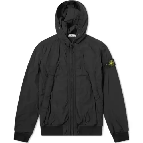 STONE ISLAND Jackets & Coats Men's Black