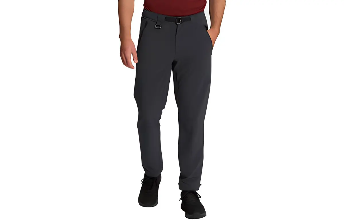 THE NORTH FACE Windbreaker Pants Men's Gray Moderate Straight Fit Pants