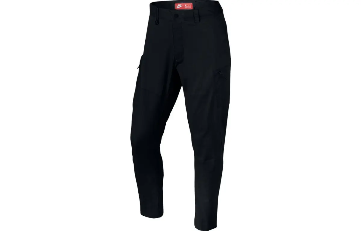 Nike Casual Pants Men's Black Moderate Tapered Pants