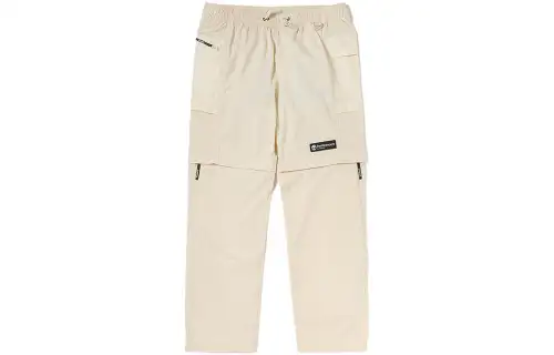Timberland Casual Pants Unisex Undyed Moderate Cargo Pants
