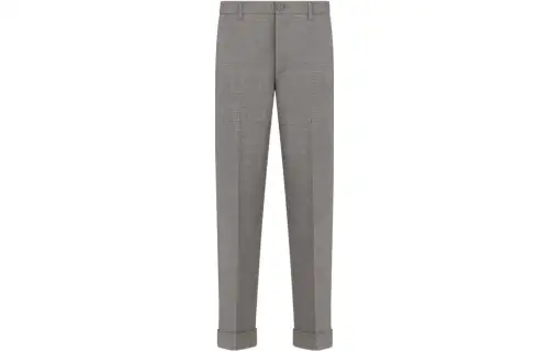 DIOR Casual Pants Men's Gray Moderate