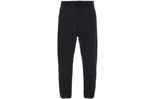 STONE ISLAND Casual Pants Men's Black Moderate Straight Fit Pants