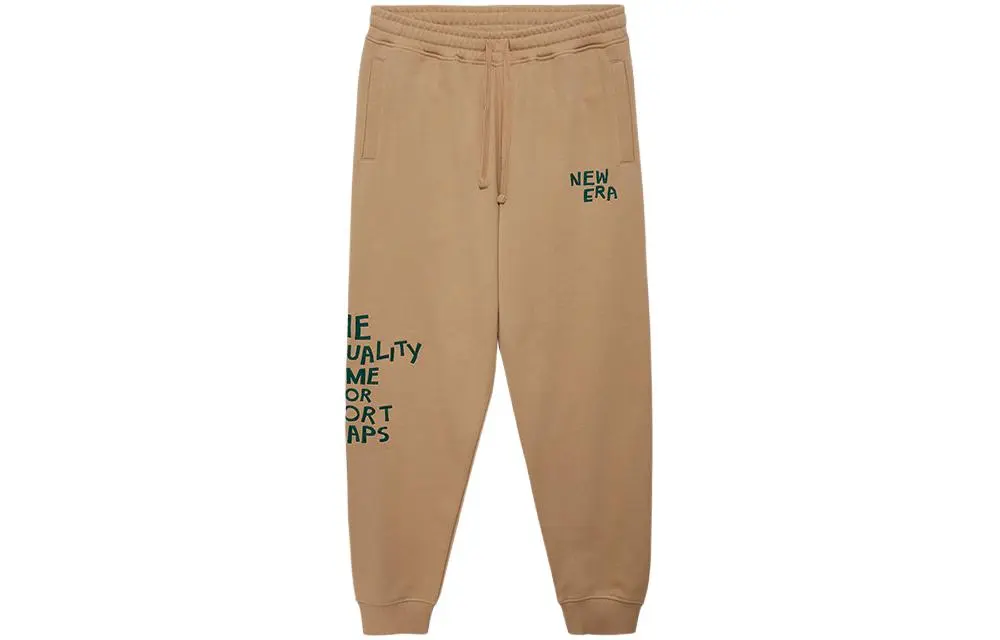 New Era College Renewal Series SS24 Knitted Sweatpants Unisex Khaki