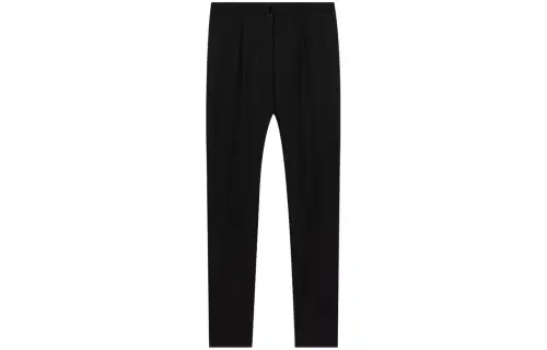 Burberry Casual Pants Men's Black Moderate Straight Fit Pants