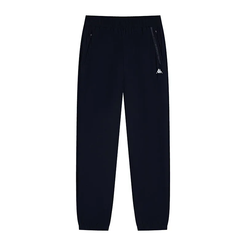 Kappa Summer Knitted Sweatpants Men's Black