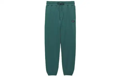 Vans Original Standards Fleece Loose Pants Knitted Sweatpants Men's Green