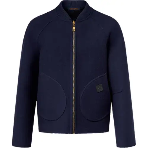 LOUIS VUITTON Double Face Wool Reversible Blouson