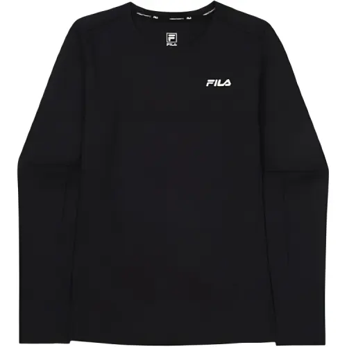 FILA T Shirts Men's Black Crew Neck
