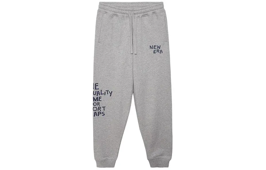 New Era College Renewal Series SS24 Knitted Sweatpants Unisex Gray