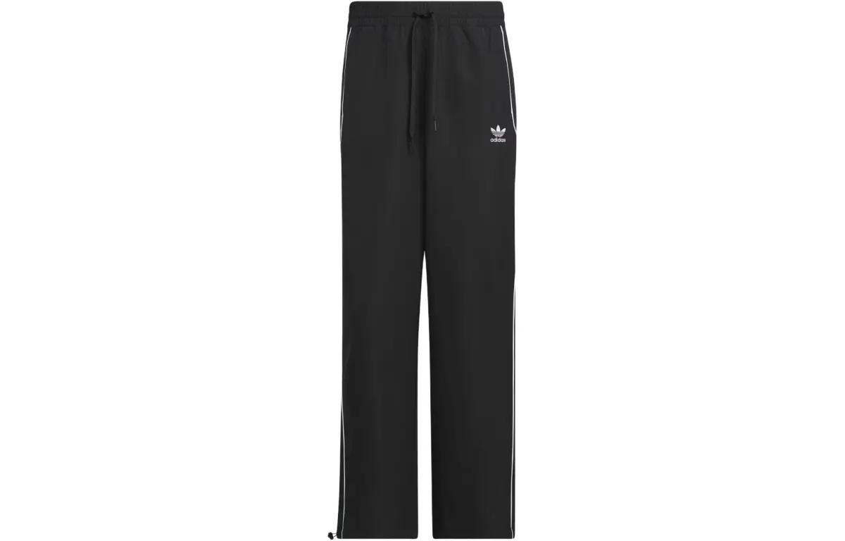 Adidas Originals 3 Stripes Pants Knitted Sweatpants Men's Black