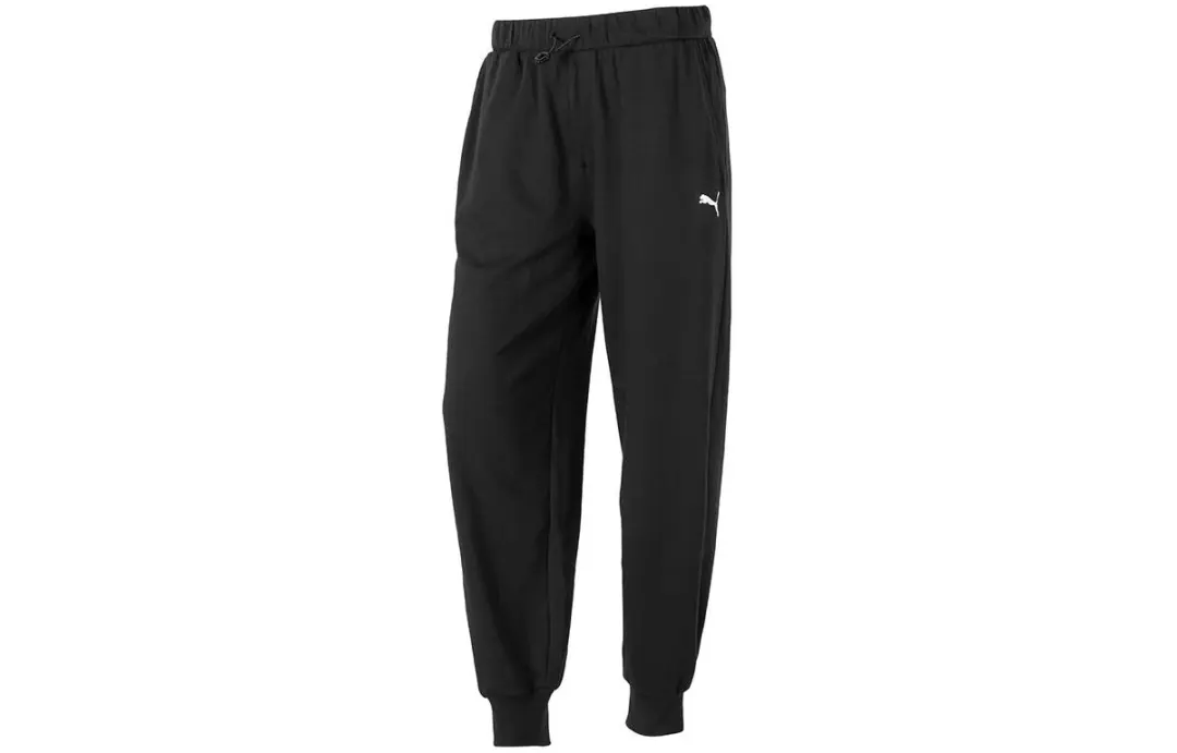 PUMA Knitted Sweatpants Men's Black
