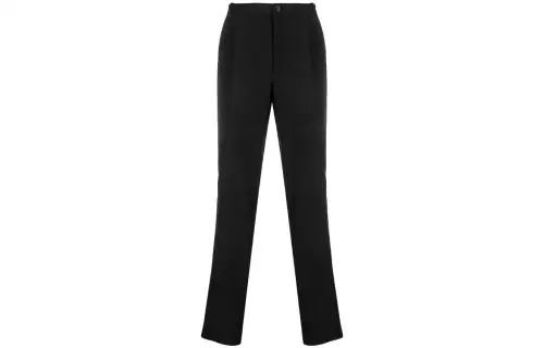 SAINT LAURENT Striped Straight Leg Pants