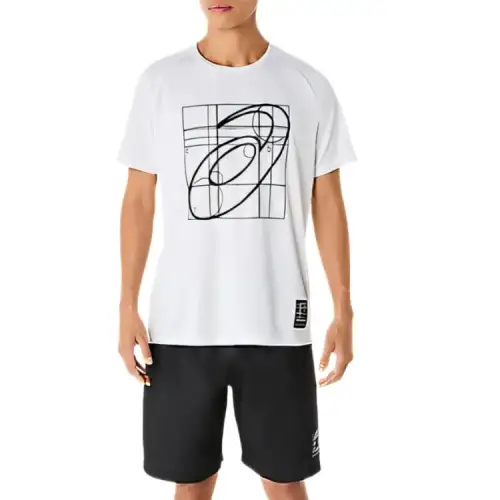 Asics T Shirt Men's Bright White 100