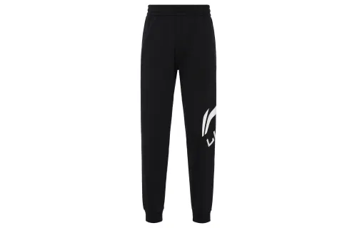 Li Ning Sports Life Collection Knitted Sweatpants Men's Black