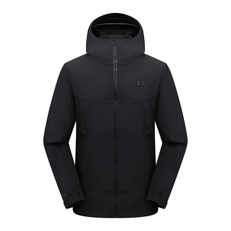 Under Armour Hiking Waterproof, Windproof, Breathable, Abrasion Resistant, Super Light Rainproof Windbreaker Jacket