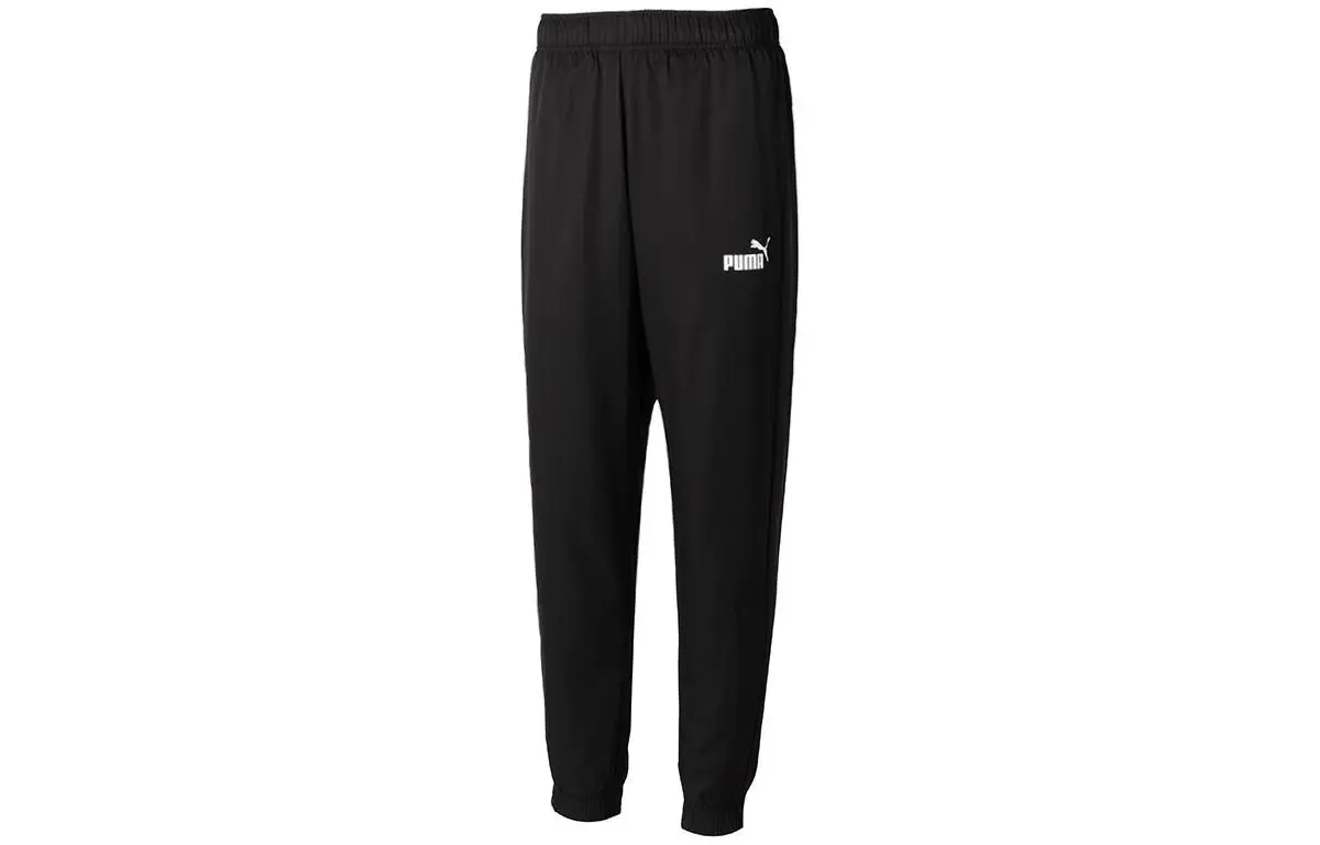 PUMA Knitted Sweatpants Men's Black