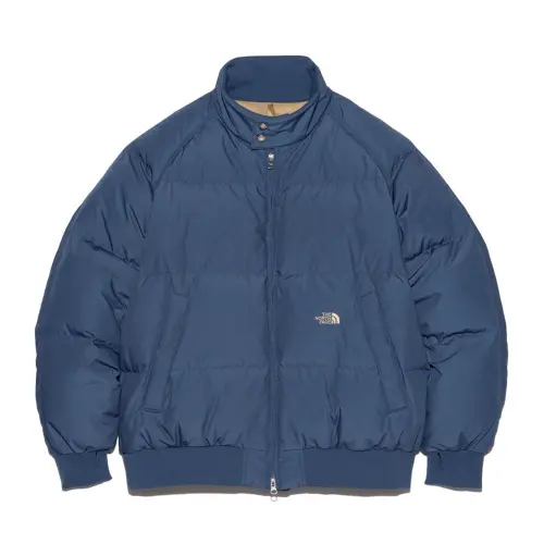 THE NORTH FACE FW24 PURPLE LABEL Field Puffer Jacket Men's Vintage Marine Blue