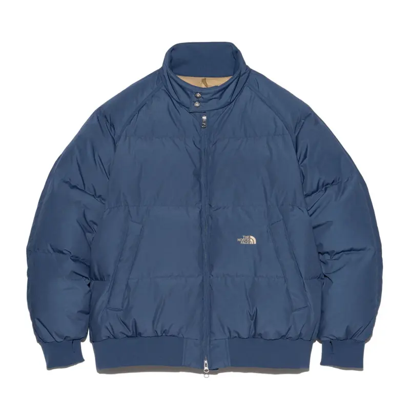 THE NORTH FACE FW24 PURPLE LABEL Field Puffer Jacket Men's Vintage Marine Blue