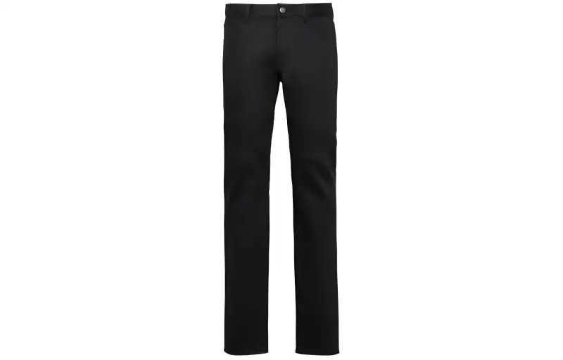PRADA Raw New Stretch Denim Jeans Men's Black