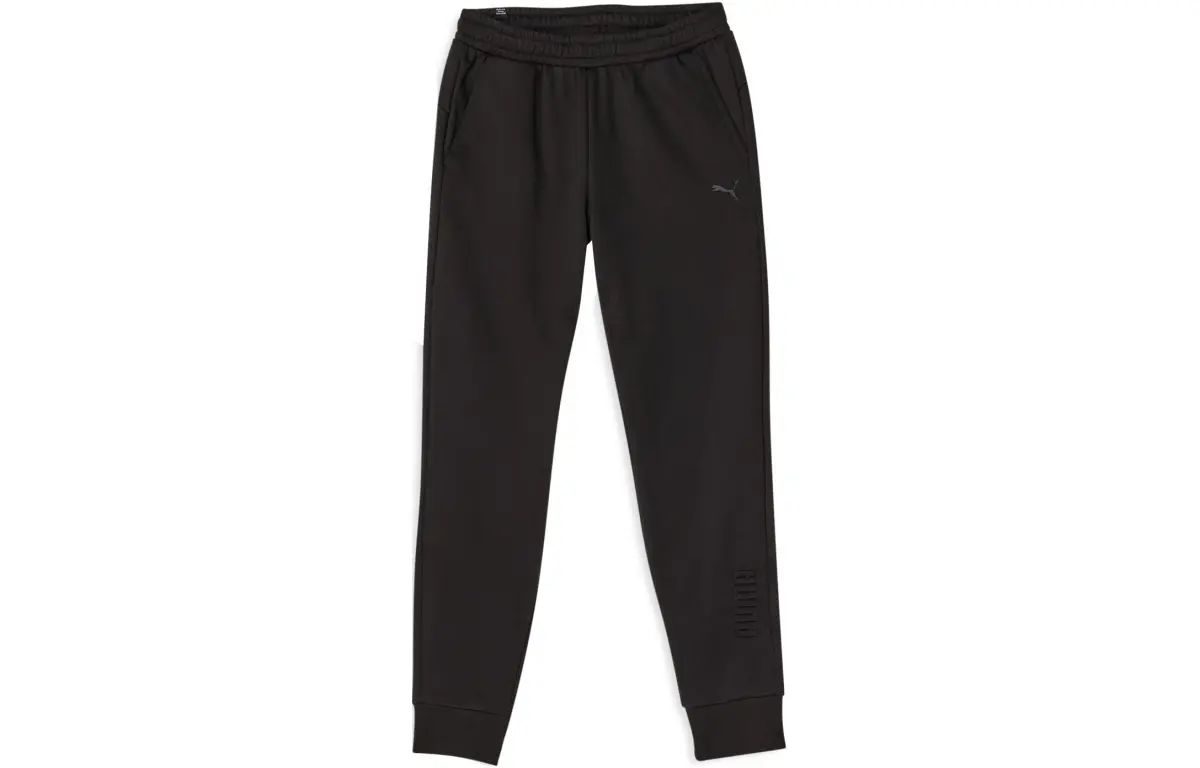 PUMA Knitted Sweatpants Men's Black