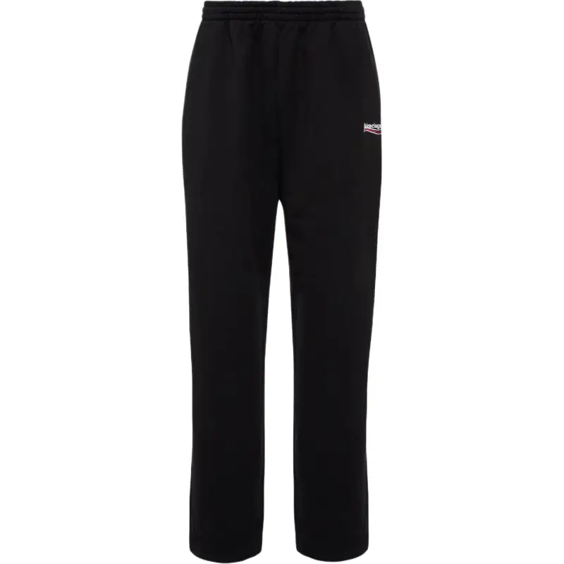 Balenciaga Knitted Sweatpants Loose Fit Men's Black