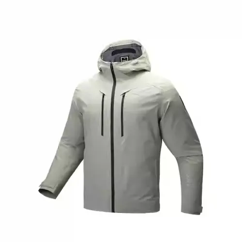 Anta Variety Training Collection Waterproof And Windproof Windbreaker Jacket Men's Floating Gray