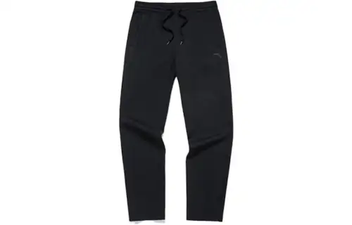 Anta Variety Training Collection Casual Pants Men's Basic Black