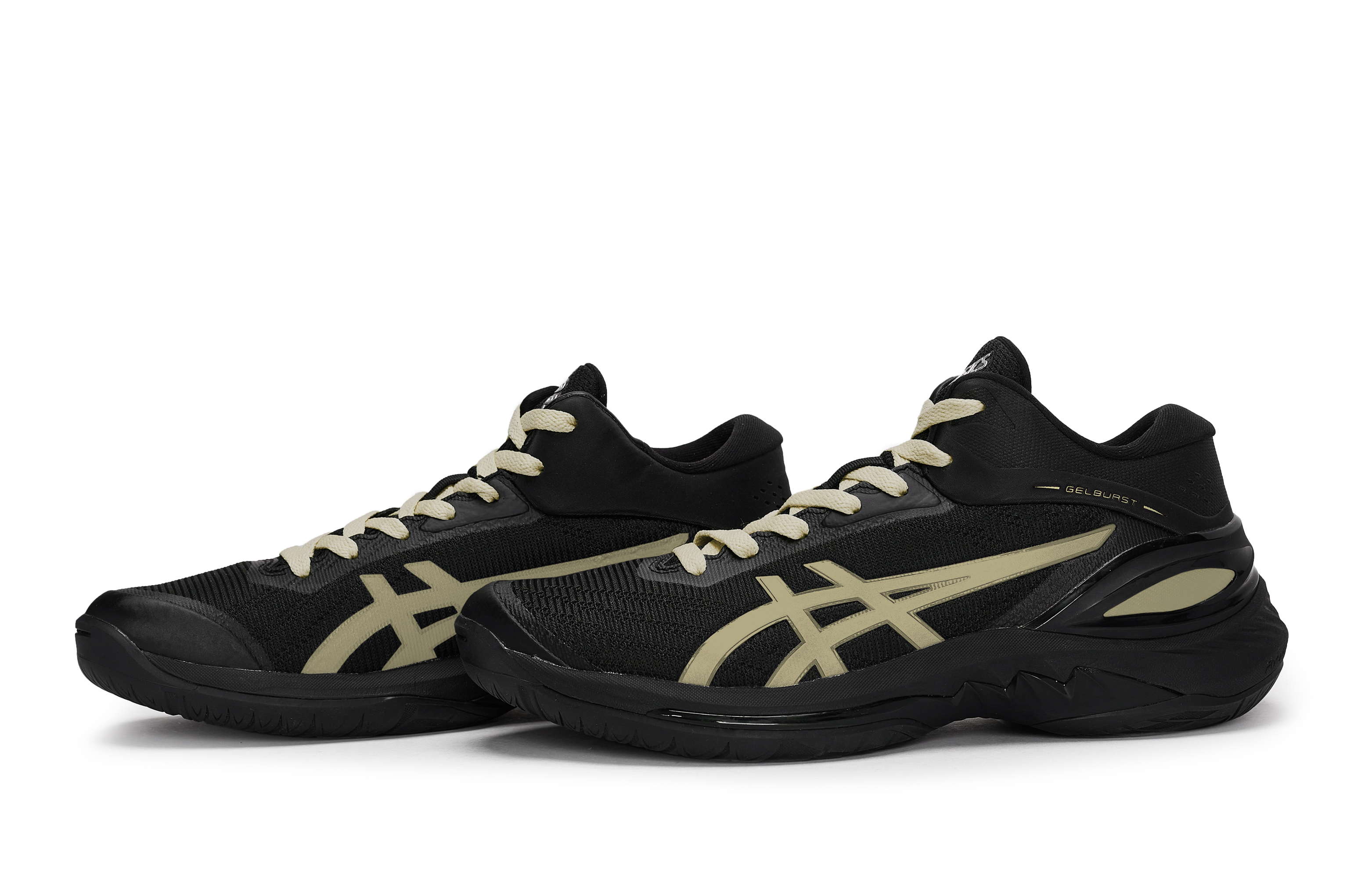 ASICS GELBURST 28 811 Manufacturing, Night Shadow Speed Beige Yellow, Special Shoe Box Slip Resistant Slip Resistant