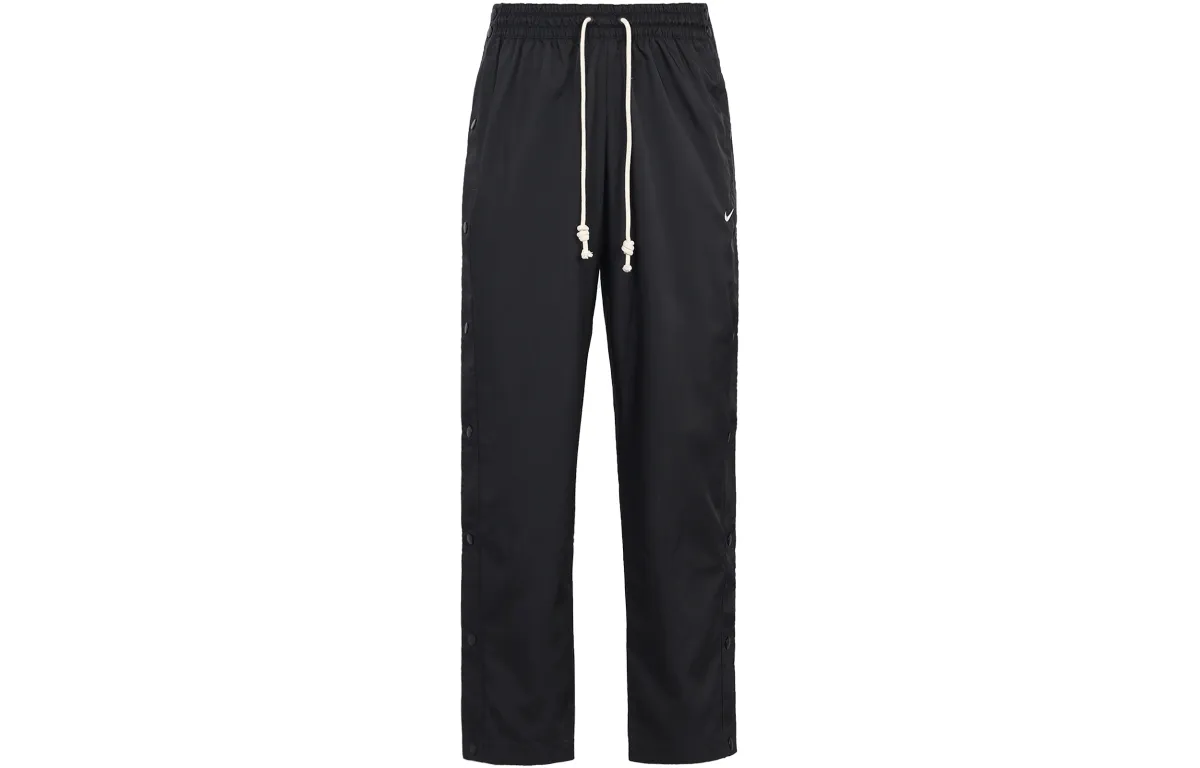 Nike Casual Pants Men's Black Moderate Straight Fit Pants