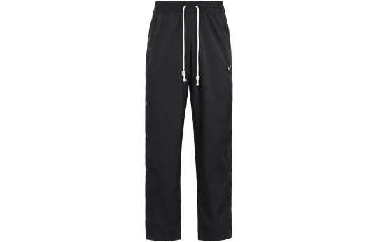 Nike Casual Pants Men's Black Moderate Straight Fit Pants