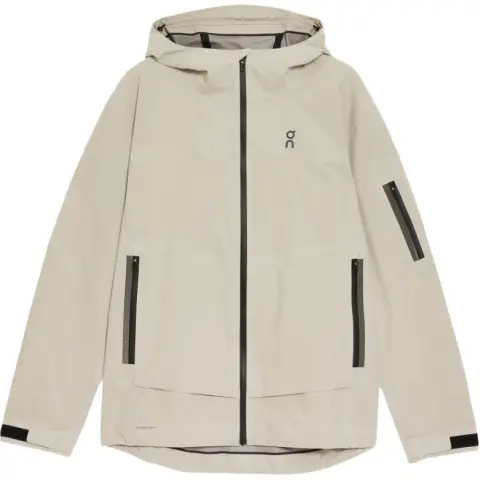 On Trek Jackets Men's Sand Hooded Moderate Straight Fit