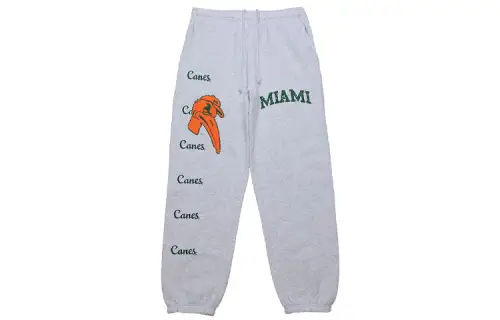 Travis Scott X Mitchell & Ness Miami Hurricanes Classic Sweatpants