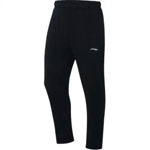 Li Ning Versatile Commute Knitted Sweatpants Men's Black