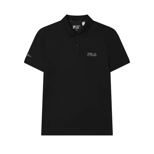 FILA MODERN HERITAGE Polo Shirt Men's Jet Black