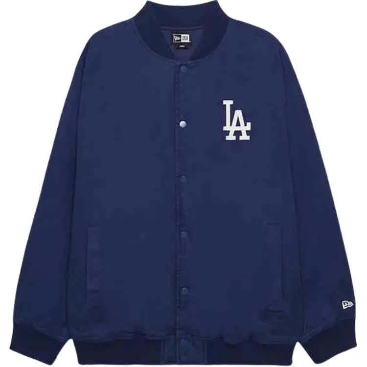 New Era FW24 Puffer Jacket Unisex Navy Blue