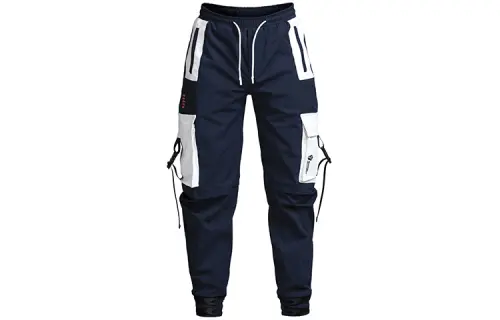 Monster Guardians Windbreaker Pants Men's Navy Blue