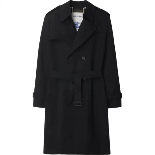 Burberry gabardine trench coat