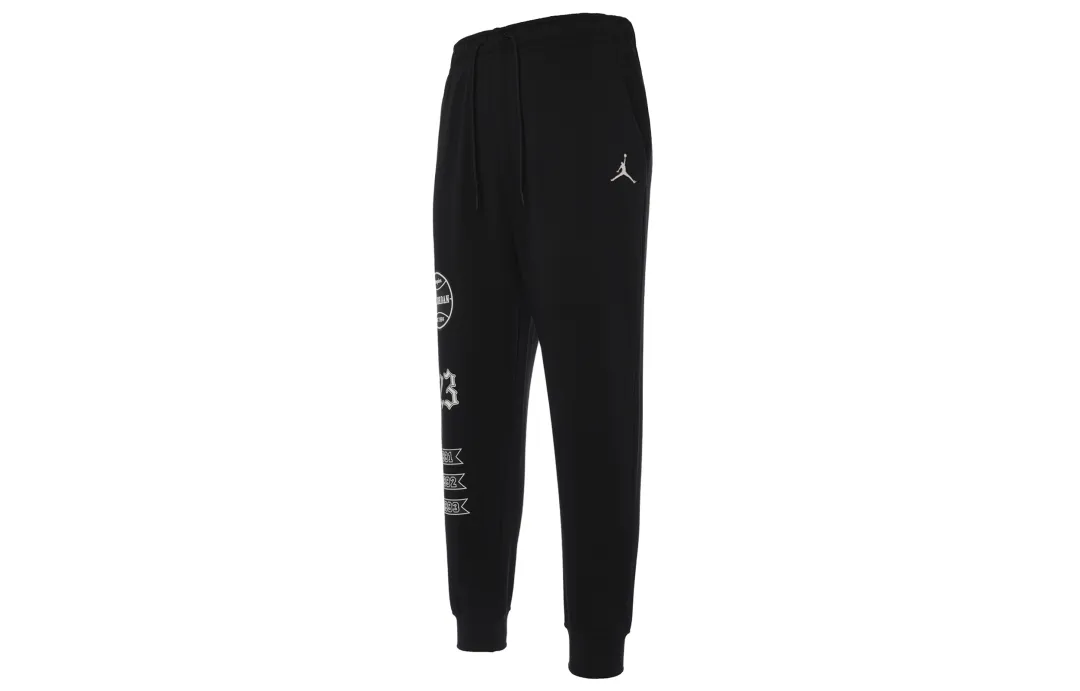 Jordan Knitted Sweatpants Men's Black