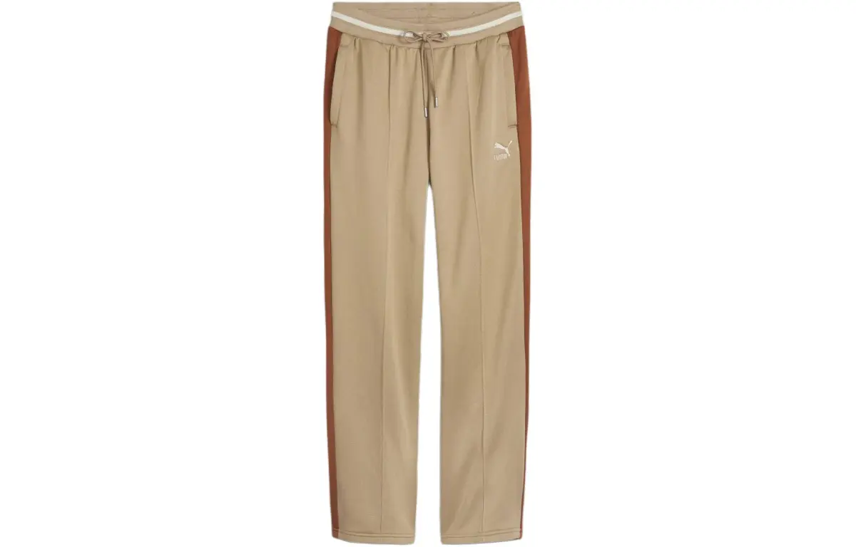 PUMA Knitted Sweatpants Men's Tan
