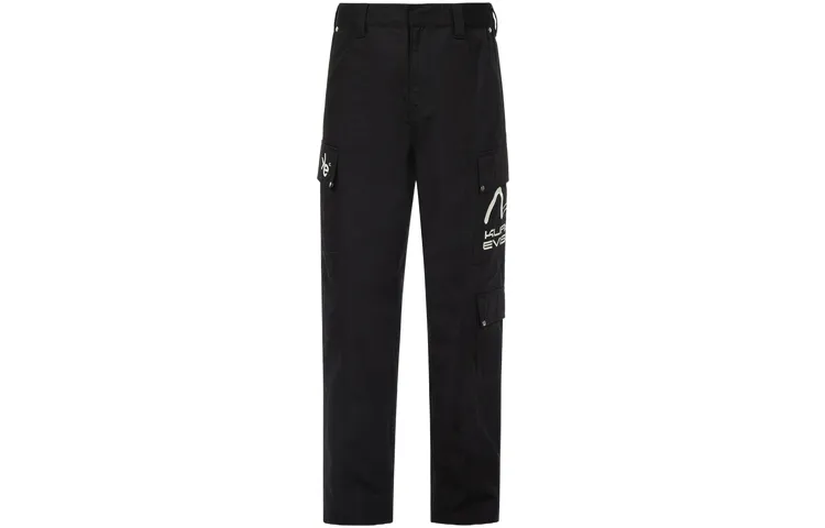 EVISU Suit Pants Men's Black Moderate