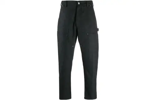multi-pocket cropped trousers
