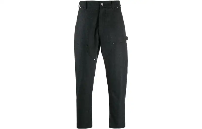 multi-pocket cropped trousers