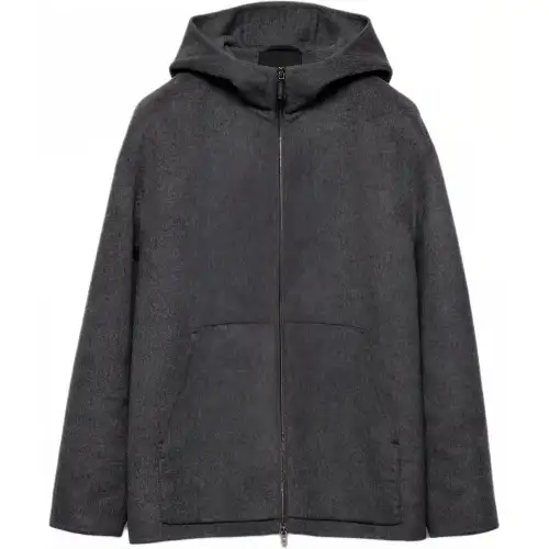 Prada wool hoodie jacket