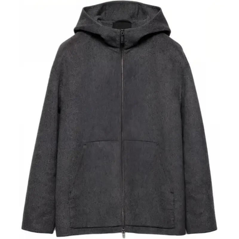 Prada wool hoodie jacket