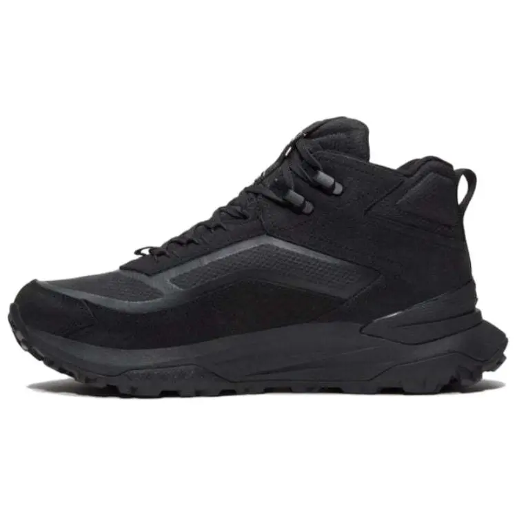 Timberland Slip Resistant Abrasion Resistant Mid top Outdoor Shoes Men's Black