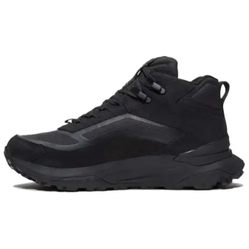 Timberland Slip Resistant Abrasion Resistant Mid top Outdoor Shoes Men's Black
