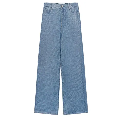 LOEWE SS24 Jeans Men's Light Blue